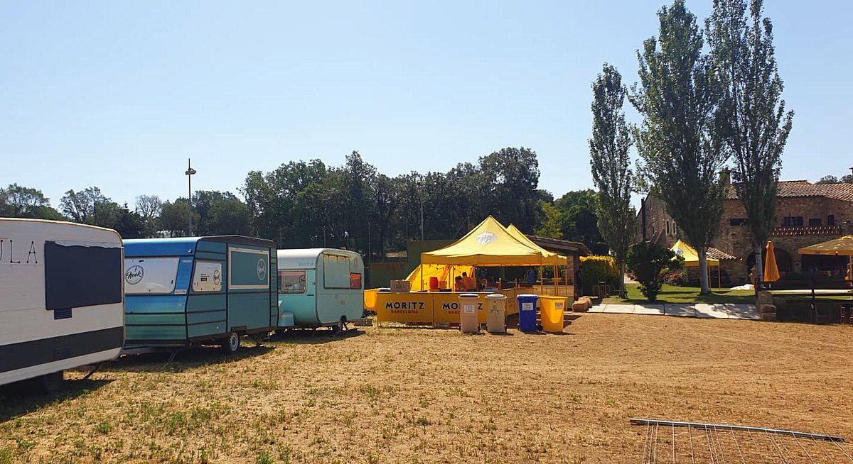 Ja estem instal.lats a la Masía Can Gascons de Llagostera 

#EraElectrònica #PoolParty 🔊🔊
#CostaBrava #summerfestival