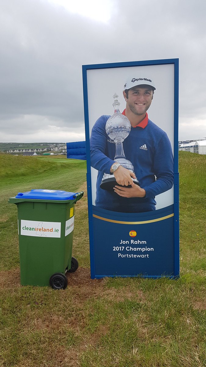 CleanIrlRecycle's tweet photo. Spot us out and about on the course @DDFIrishOpen in @LahinchGolfClub, make sure to "putt" your waste in the bins! #KeepLahinchCleanandGreen #DDFIrishOpen https://t.co/Lk02XAp5Lh