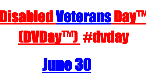 dvday630's tweet photo. Disabled Veterans Day™ is tomorrow! June 30 #dvday #dvday630 #disabledveteransday Thank you Mayor Lowe and other mayors for the proclamations. https://t.co/eLbwR8fwsH