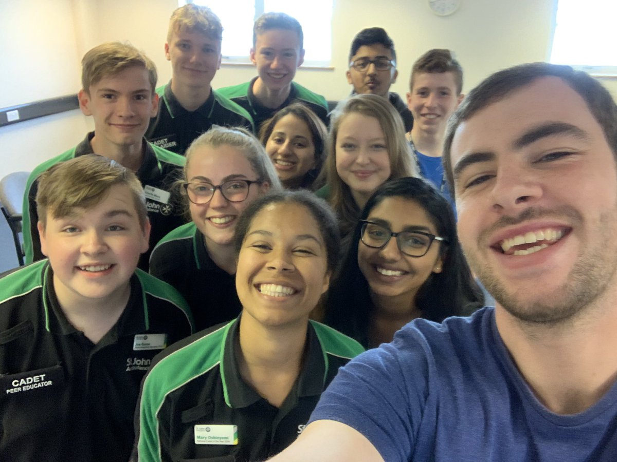 We’re with the Regional Youth Forum up at Staverton. The Cadets are completing the first part of our trainer pathway and after today will become Demonstrators!
