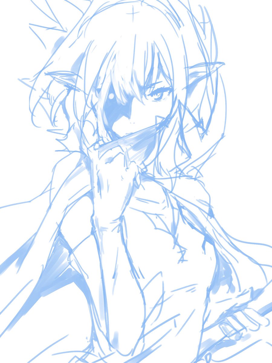 【イラスト】ダンまちより疾風ことリュー・リオン