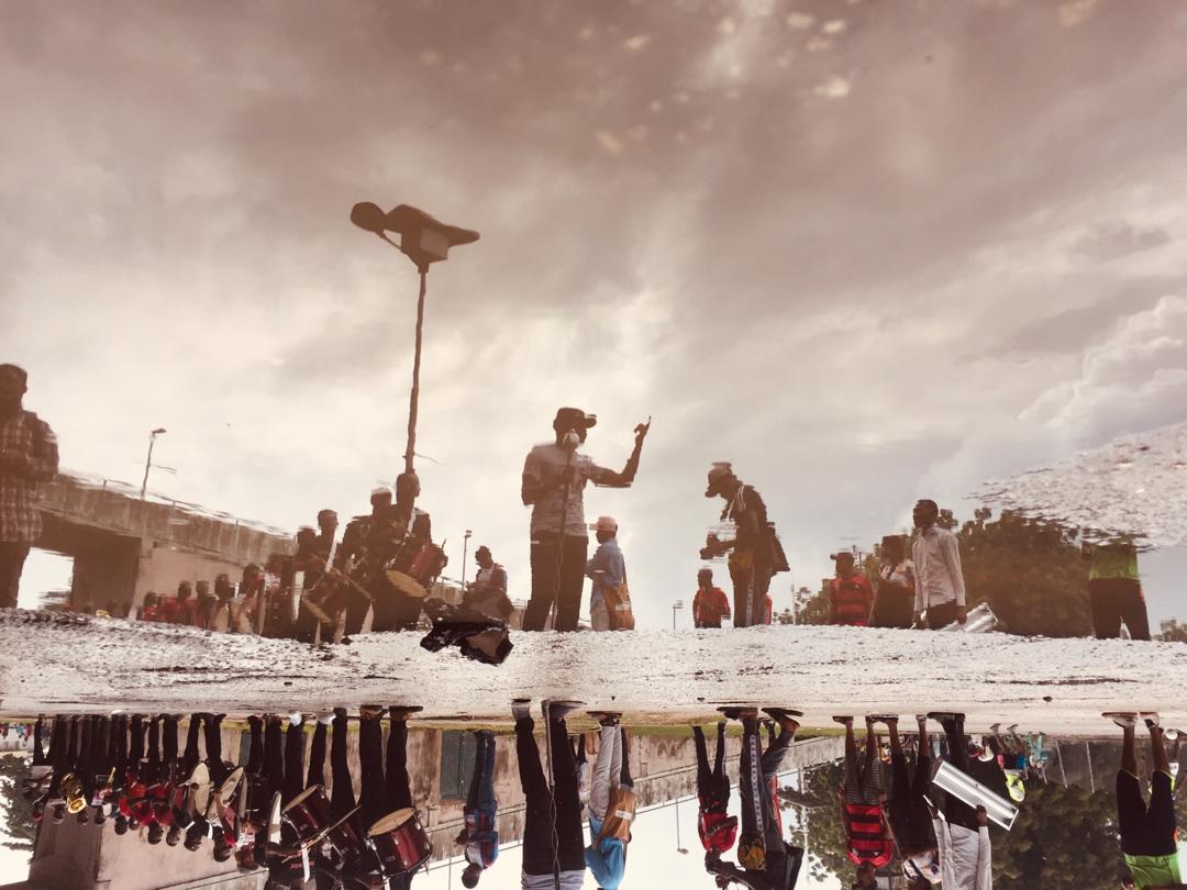 And that's a wrap!!!! On to the next flashmob  #Silverlineband #SB 
(ps: flip your phone 😁☻)