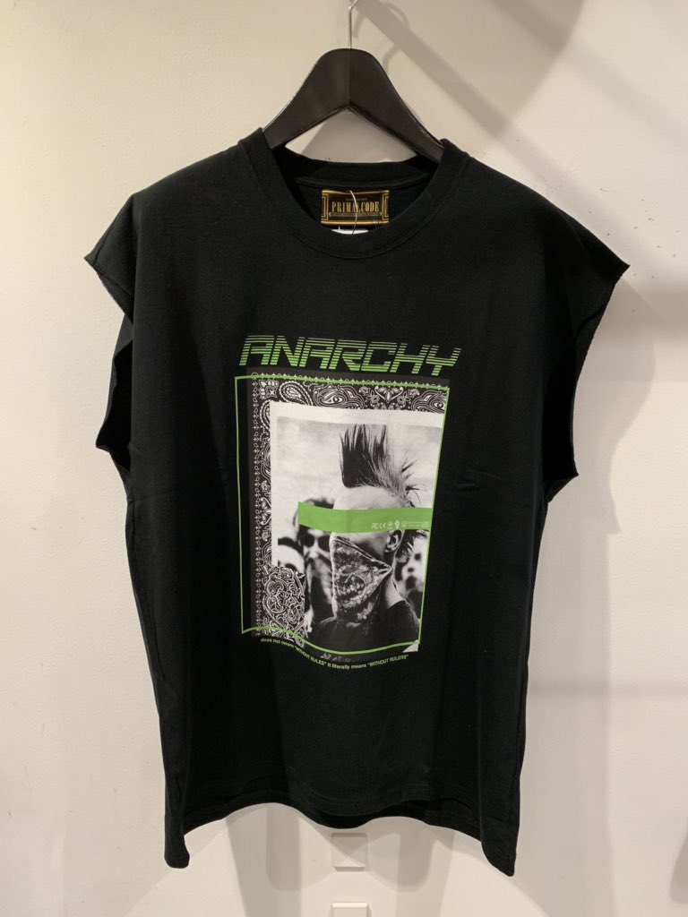 LHP_SHINJUKU's tweet photo. 【PRIMAL CODE】
new arrival
price…¥9,000+tax/¥10,000+tax
size…F
color…White,Black
#LHP #LHP新宿 #ルミネエスト新宿
#PRIMALCODE https://t.co/7cGQ17kDEu