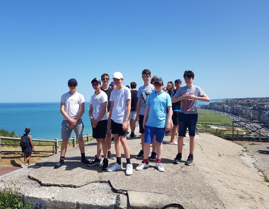 Sunshine/Soleil in France for our Year 9 Dieppe Trip!! Have fun all!! 🇫🇷☀️☀️☀️☀️