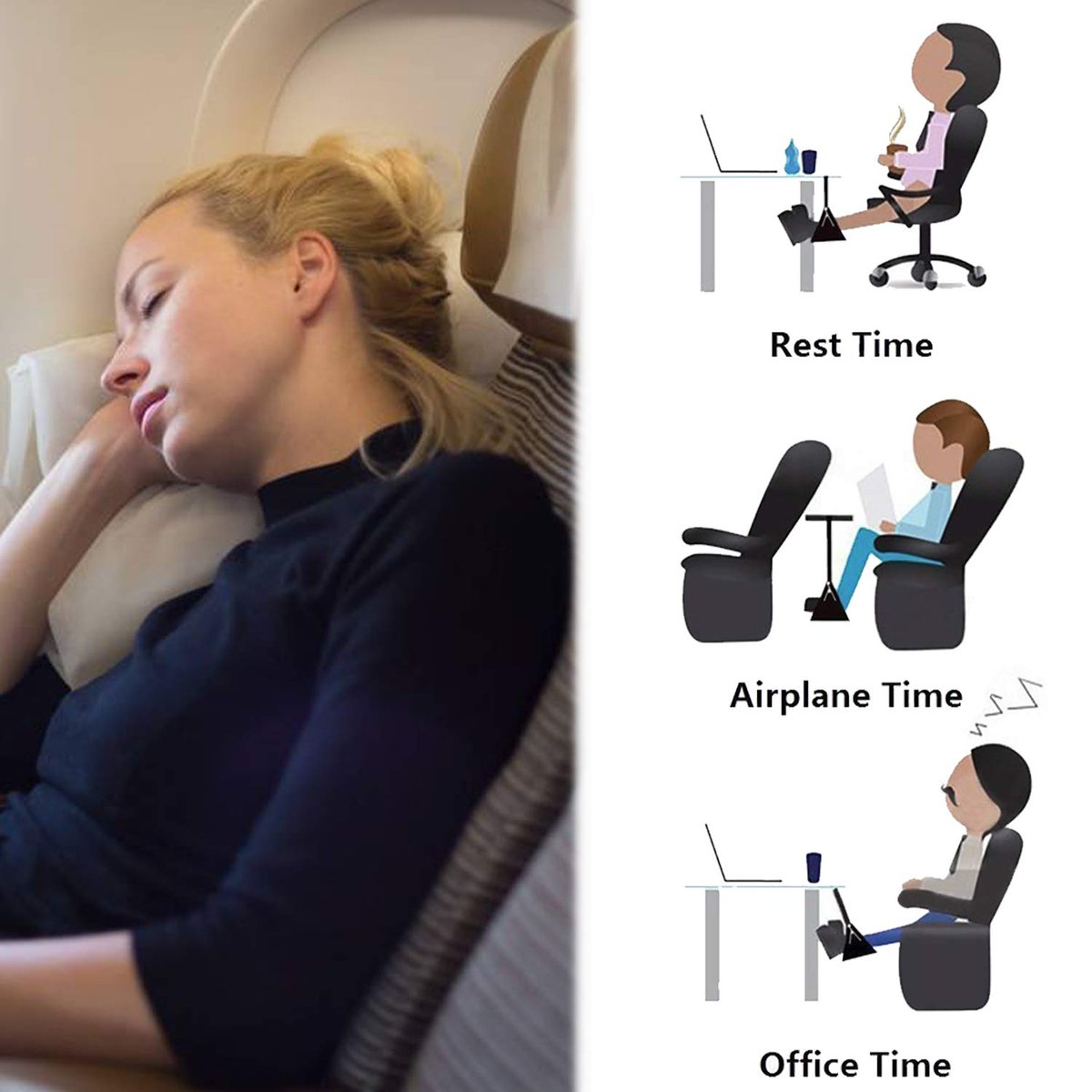 SDMStraps's tweet photo. Comfortable Airplane Footrest Portable For Business Travel Relaxed #SDMTECH #Footrest #footholder #airplanefootrest #resttime #legholders #travelaccessoreies #busniesstravel #footrelaxed #travelrelax #airplanetime #officetime #officerest #webbingstraps #webbingbelts #hookloop https://t.co/jLjMDrU1sU