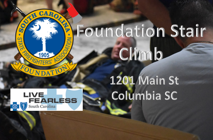 FireRescueSC's tweet photo. Registration for the Foundation Stair Climb has opened. Its not too late. Come on down to 1201 Main St. and see if you have what it takes to climb 25 stories in Columbia's tallest building. #Foundation #LiveFearless #SCFR19 https://t.co/Spvdt8L1xZ