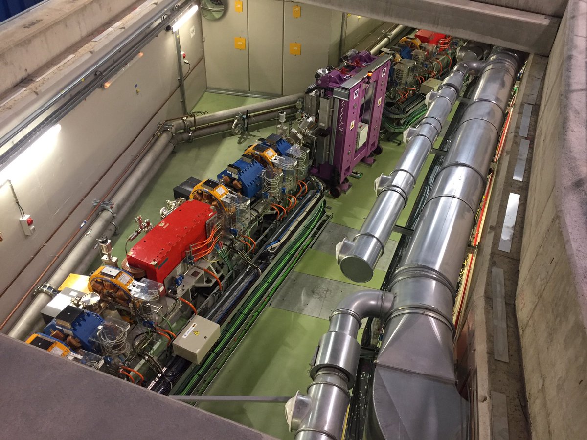 #AlbaOpenDay Last chance to see the tunnel of Alba Synchrotron!