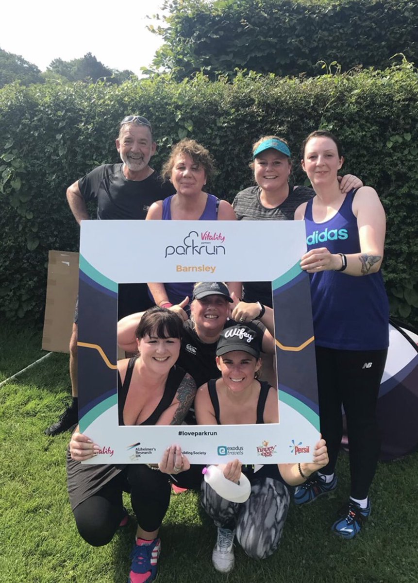 IanMeade's tweet photo. Very proud of our latest W2R group ‘graduating’ today and taking on Barnsley parkrun. Well done girls! https://t.co/meWe33aB6W