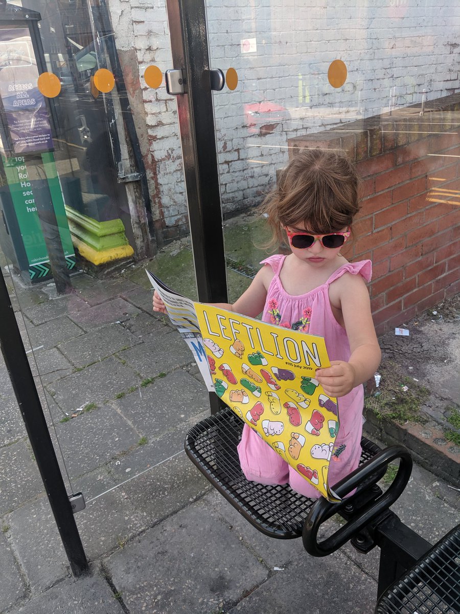 MindfullyMicha's tweet photo. My number one fan is catching up on my column in @LeftLion &amp;  stumbled across some friends of ours at @NJMIdeas. Have you grabbed the lastest edition? You're missing out if not. Had to buy some jelly babies after👀 #supportlocal #mynotts #njm #MentalHealthAwareness https://t.co/WUVyiJKJGz