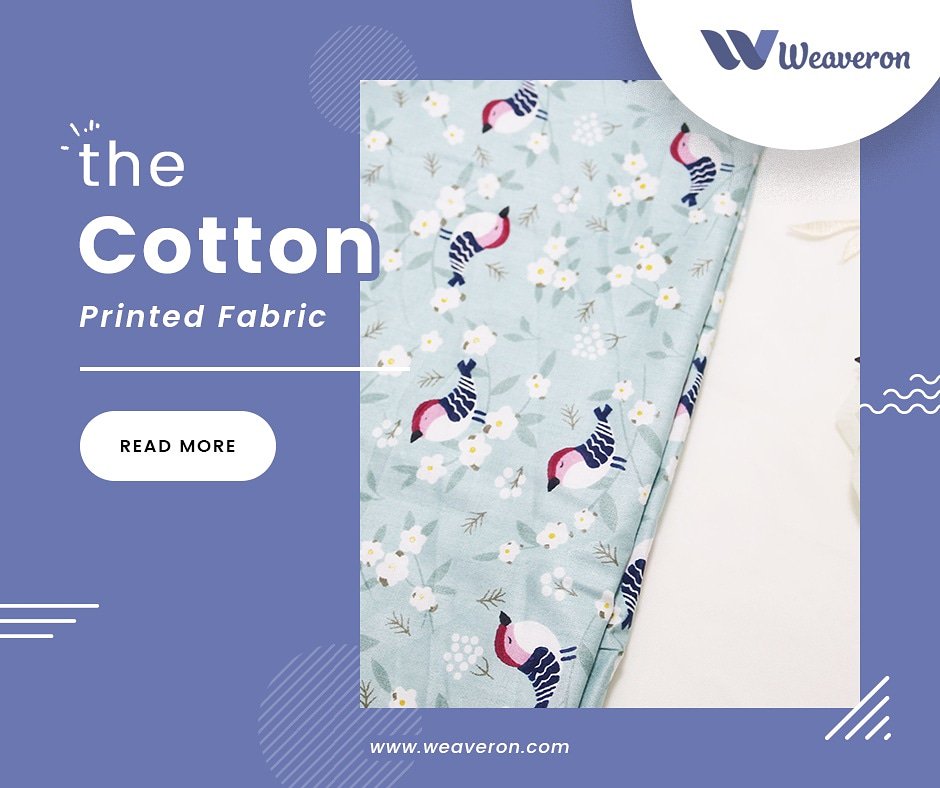Weaverontex's tweet image. @weaverontex Best Custom Digital Printed Design On Cotton #Bird with White Floral Style Design  #Indian Handmade Natural Fabric For Latest Fashion-World.