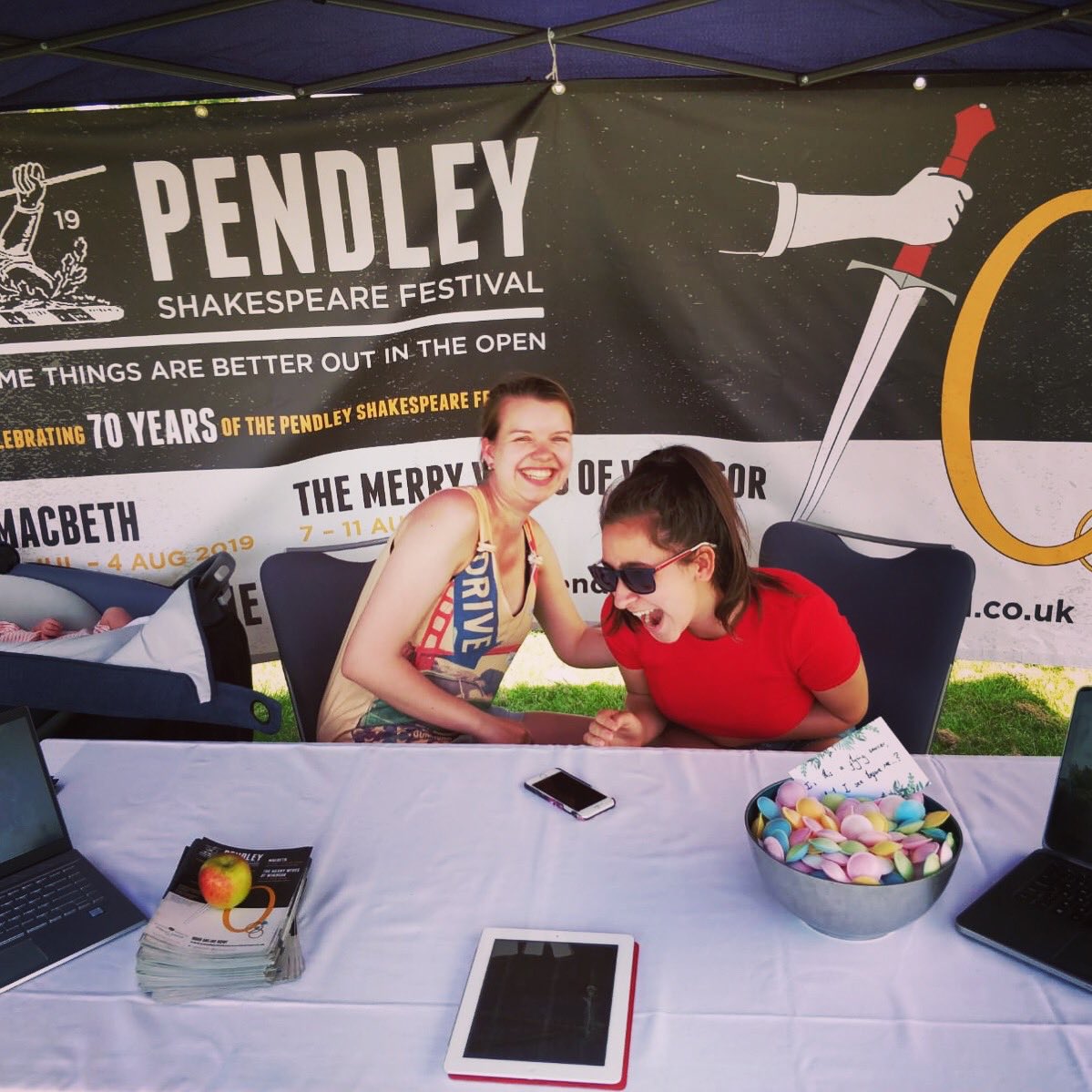 pendleyshakes's tweet photo. The Pendley team is in the summer spirit 😎 Come and find us at #tringcarnival and have a chance to win some exclusive prizes in our raffle! #pend70 #pendfest2019 @PendleyManor https://t.co/dCjv6pl0KP
