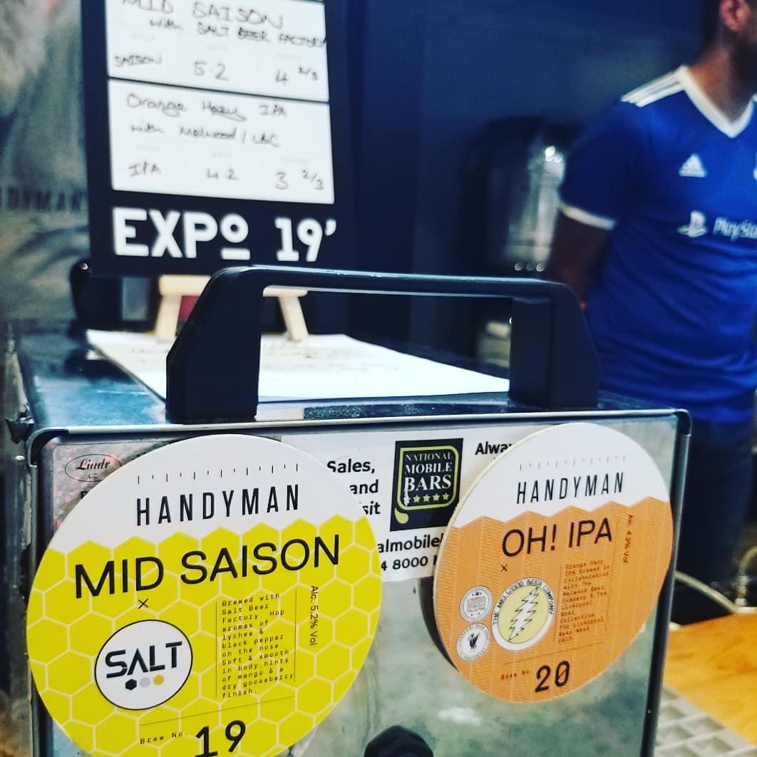 handymanbrewery's tweet image. Pouring now and all weekend @Livcraftbeerexp @SaltBeerFactory @MelwoodBeerCo @LivBeerWeek @handymanSmarket