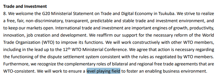 LevelPlayingFi3's tweet photo. Level Playing Field
G20
https://t.co/zoSajmPCQC

#XRP https://t.co/s71oDseCse
