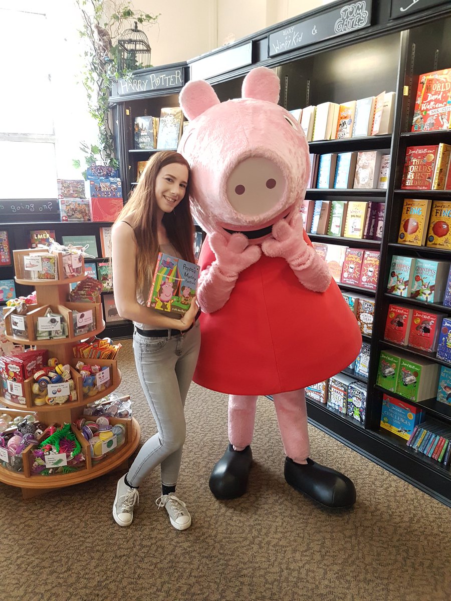 LOOK WHO'S HERE!!!!

The one and only Peppa Pig is walking around our shop right now... come and say hello! (Or oink!)

<a href="/WaterstonesMCR/">Waterstones Manchester Deansgate</a> <a href="/Waterstones/">Waterstones</a>