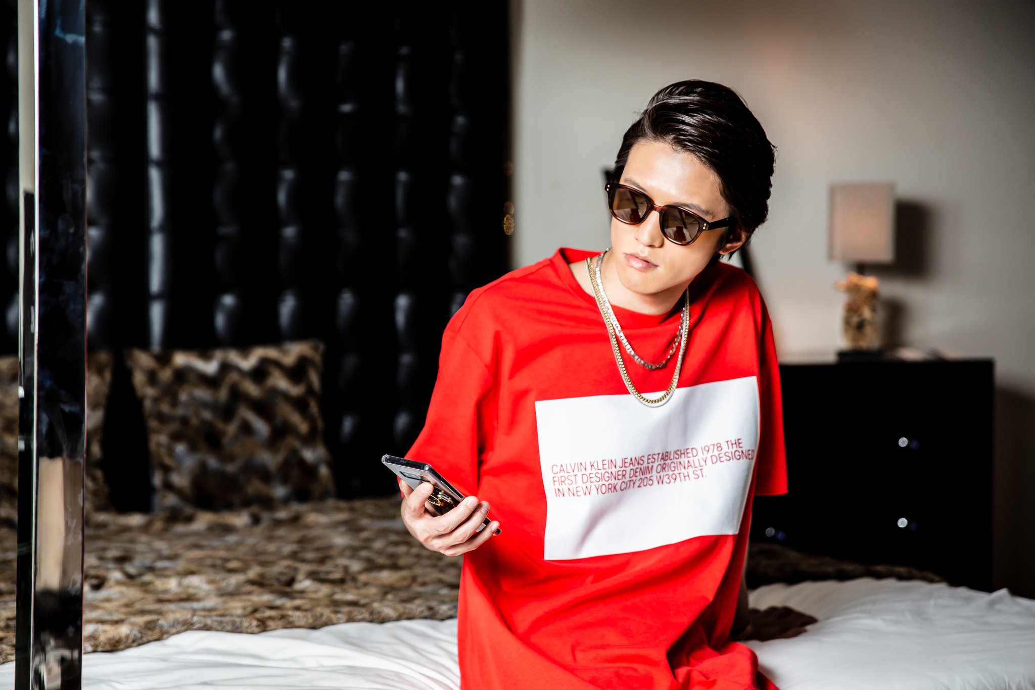 One Blood Leather Jacket Hilcrhyme TOC