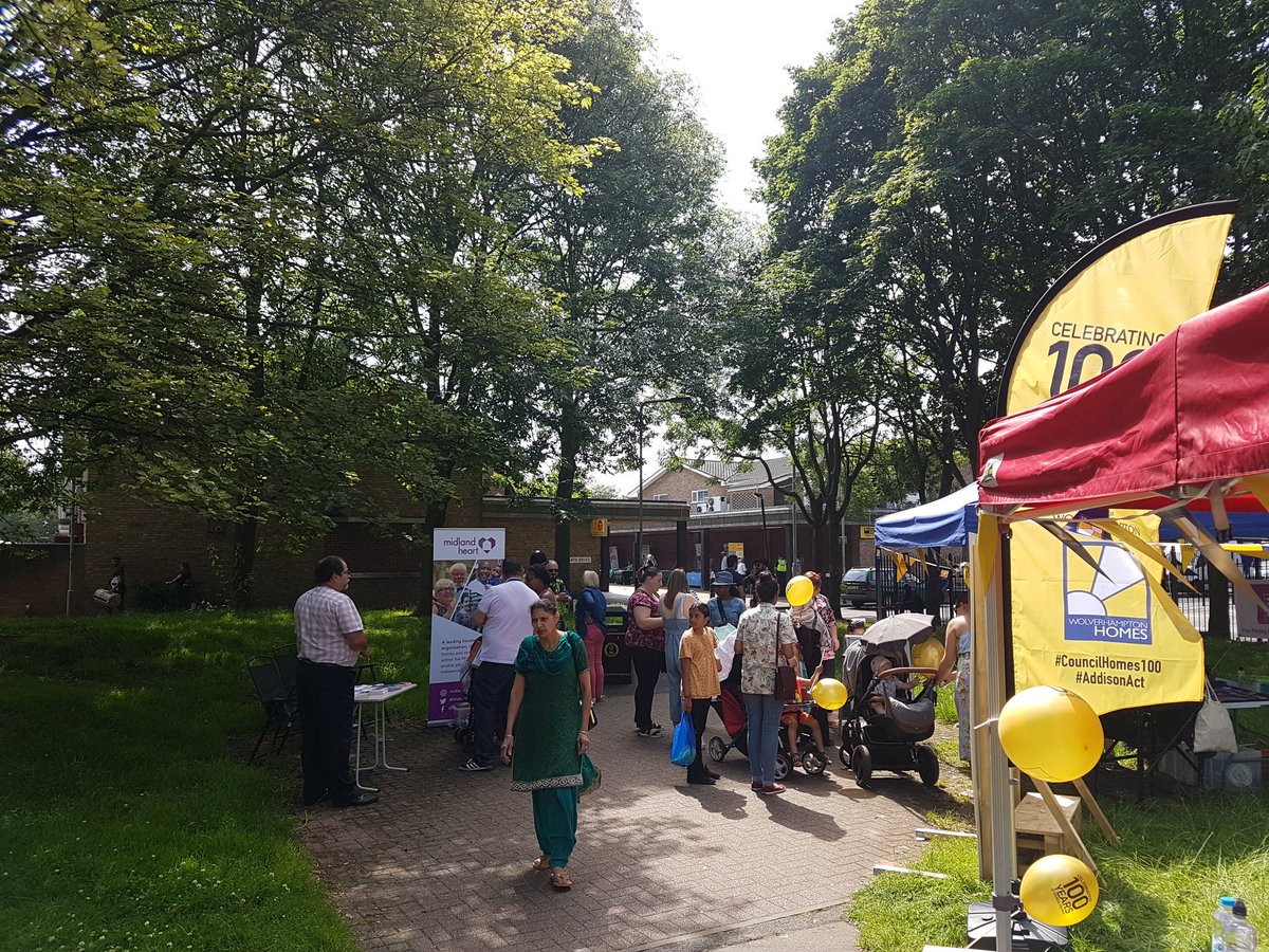 Fantastic morning at Whitmore Reans Connect Summer Party. Next stop... Armed Forces Day at West Park. <a href="/WolvesCouncil/">Wolves Council</a> ^BH #CouncilHomes100 #AddisonAct