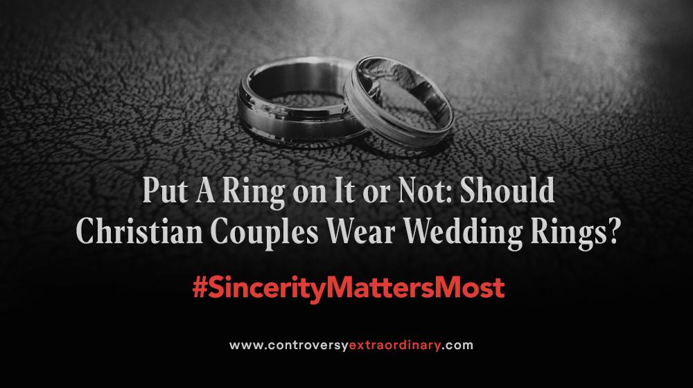 TruthChannelTV's tweet image. Read and share:

Put A Ring on It or Not: Should Christian Couples Wear Wedding Rings?

#SincerityMattersMost

bit.ly/SincerityMatte…