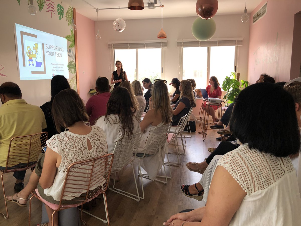 TDCPublishing's tweet photo. In collaboration with @taniasteahouse we hosted a ‘SUPPORTING YOUR TEEN’ event with author and life coach @LBLifecoach. The event saw parents come together to learn how to support their teens as they navigate their way through the biggest challenges young people are facing today. https://t.co/Bv6oa8grxg