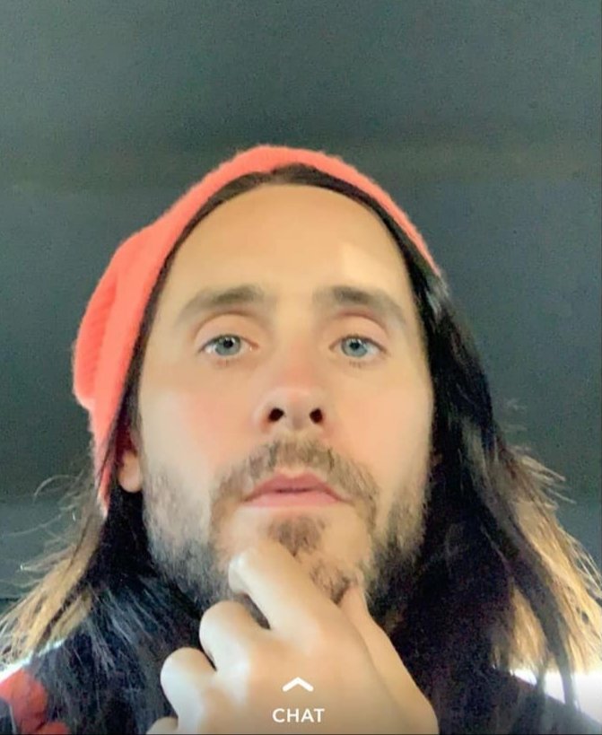 claudiadevecchi's tweet photo. #JaredLetoSnapchat ๐ https://t.co/aNHdlQ1bys