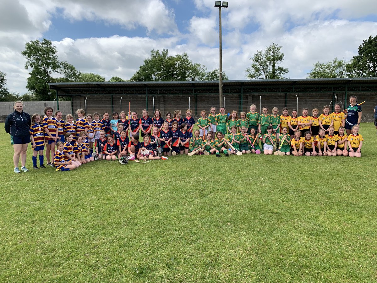 Such a great morning <a href="/CappamoreGaa/">Cappamore GAA and Camogie Club</a> <a href="/capmorecamogie/">CappamoreCamogieClub</a> for our u10 blitz. Delighted to have Muireann &amp; Claire <a href="/LimCamogie/">Limerick Camogie</a> <a href="/OfficialCamogie/">The Camogie Association</a> as our referees before they go to face Wexford. @20x20_ie #CantSeeCantBe <a href="/MurroeBoher/">Murroe Boher GAA</a> <a href="/StAilbes/">St.Ailbe's LGFCC</a> <a href="/TreatyGaels/">Treaty Gaels Camogie</a> Best of luck later ladies.