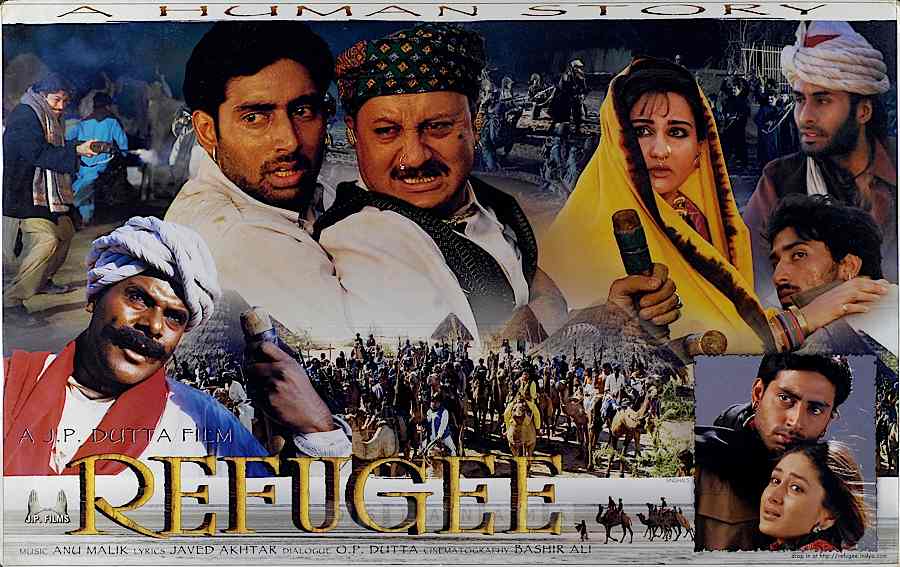 #19YearsOfRefugee 30Jun2000
#19YearsOfAbhishekBachchan
#19YeatsOfKareenaKapoor
Panchhi Nadiyan Pawan Ke
Mere Humsafar
Taal Pe Jab
#JackieShroff #SunielShetty #AnupamKher #AashishVidyarthi #ShadaabKhan #SudeshBerry #ReenaRoy 
Fantastic music #AnuMalik #JavedAkhtar #JPDutta