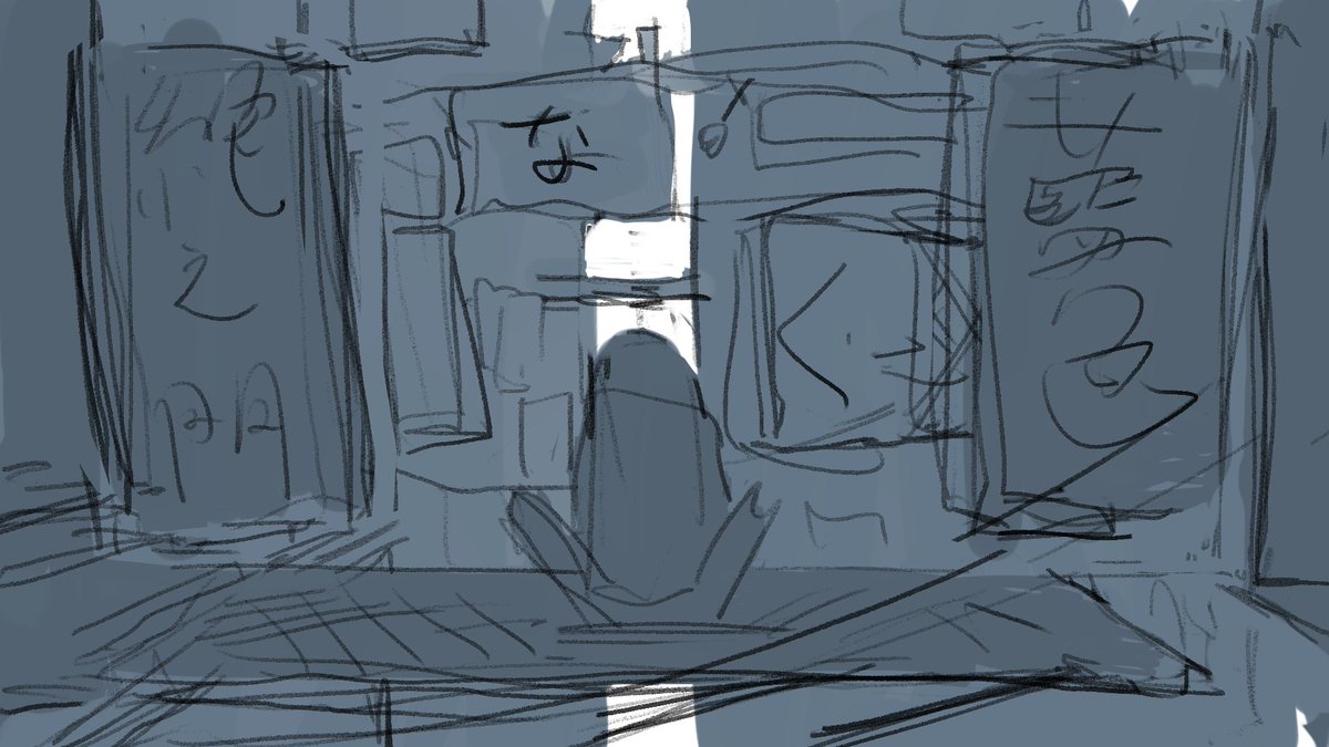 #このタグを見た人はラフ画とその完成絵を見せる
#私の絵柄が好みって人にフォローされたい
こないだ監督させていただいたMV、絵柄が好きな方は是非見てください!
絶え間なく藍色 / 初音ミク https://t.co/RJlZY0rfxD