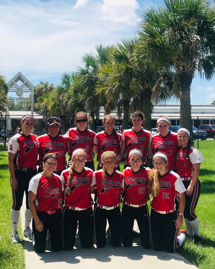 Great time in FL. this week w/ these girls, went 3-3 @ WFC <a href="/KaringtonK/">karington kadel</a> .430/BA  4/2B 5/RBI  500/OBP .467/SLG .967/OPS .750/RSP <a href="/JRose2019/">BB</a> 412/BA  2/2B .474/OBP .529/SLG 1.003/OPS.   Kourtney Brooks .462/BA 7/RBI .500/OBP .962/SLG 1.192/OPS 1.000/RSP @USFCougars_SB <a href="/ParkPirates/">Park Pirates</a>