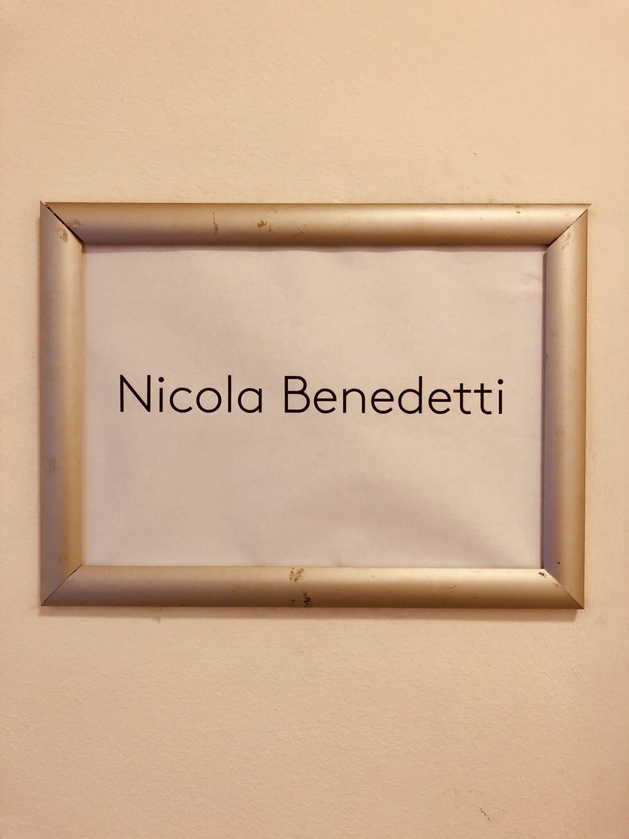 PrimoArtists's tweet photo. Primo is at the Berlin Philharmonie for tonight’s #SFSYO performance featuring Christian Reif leading @NickyBenedetti and the @SFSymphony Youth Orchestra! Toi toi toi!!
📷: Henrik Nordberg
#dressingroomnametags https://t.co/644C8GOKlH
