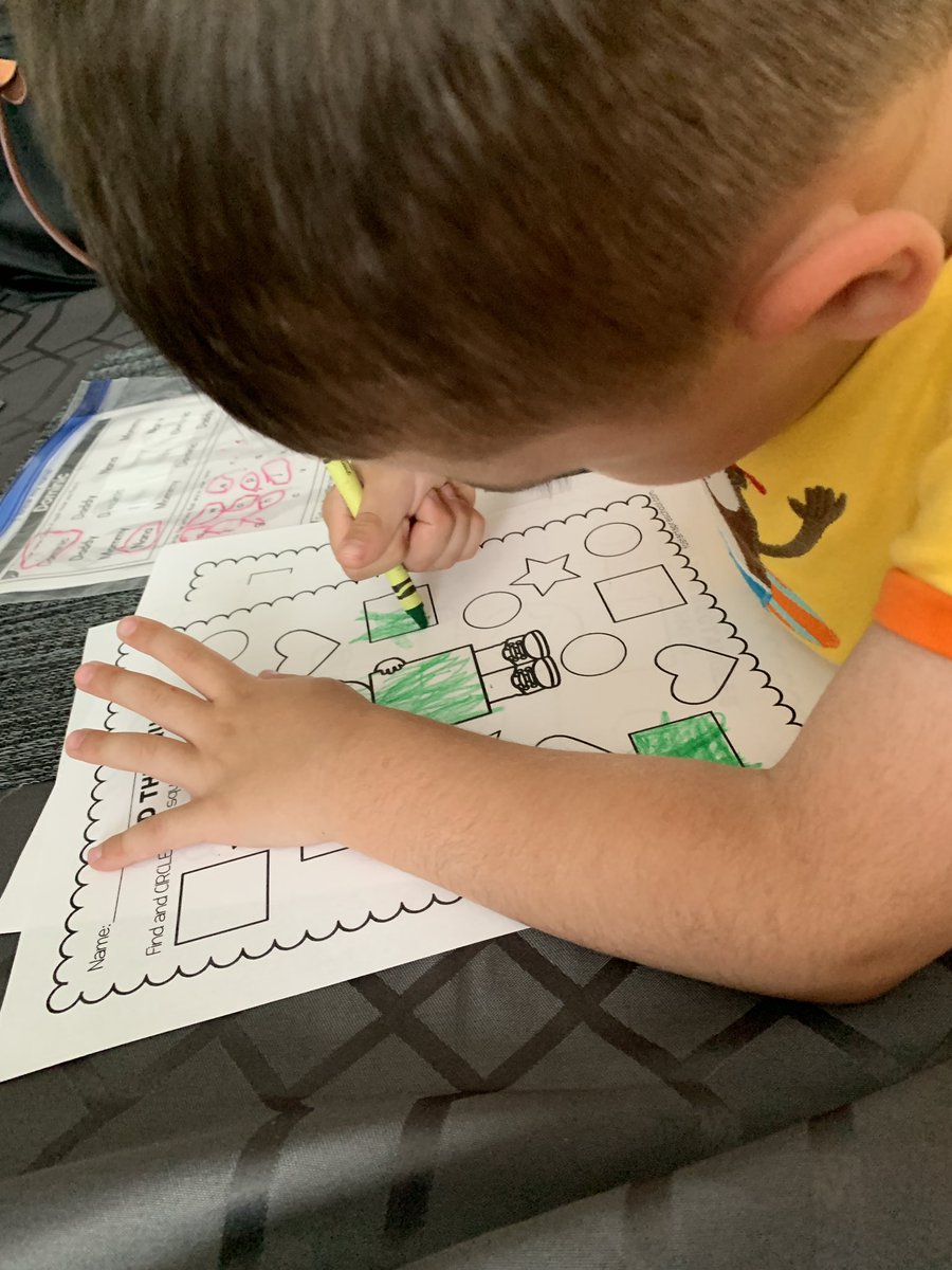 MrsBaldizzone's tweet photo. Schools been out for a full week. Dominic’s been working on picture sorts, identifying shapes, and writing his name. What are you doing at home to keep your skills sharp? #keepreading #nosummerslide #116isstillALLIN #SummerReading #wordstheirway #prekprep https://t.co/mNMAhRuJPQ