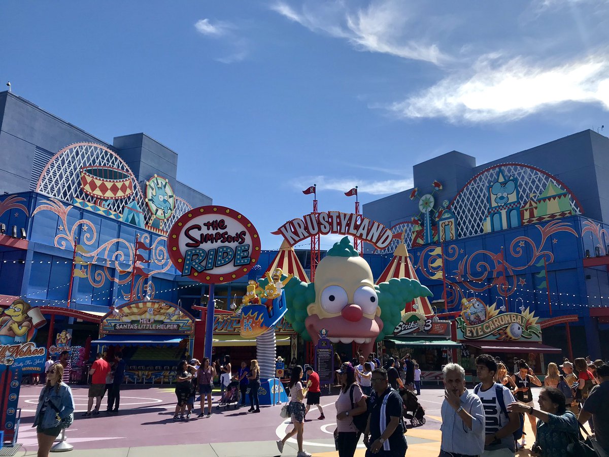 We are having some fun at Universal Studios before the competition tomorrow! #FCCLA #NLC19