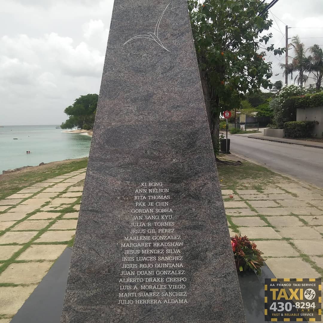 The Memorial at Payne's Bay to honor those lost in the only terrorist attack in Barbados' history. 

#Barbados #Travel #InstaTravel #CaribbeanTravel #CaribbeanLife #Travelgram #Exlpore #IslandLife #island #islandlifestyle #Vacation #BarbadosVacation #Cubana #DC8 #Cuba #aircubana