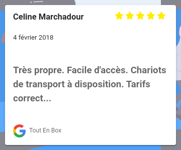 ToutEnBox's tweet image. Merci beaucoup pour votre avis. maps.google.com/maps?cid=17620…