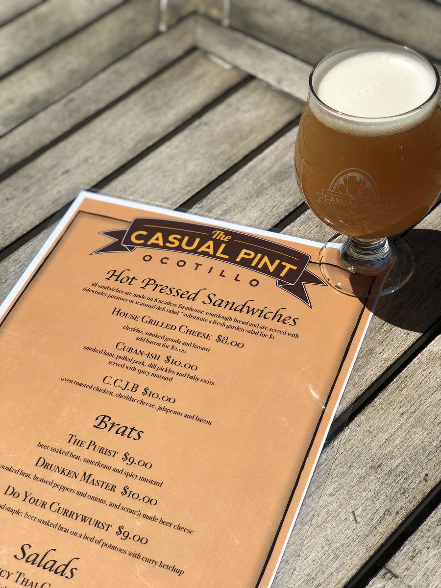 Saturday’s were meant for day drinking. So grab a friend and head on over for a tasty brew and a $5 hot pressed sandwich!