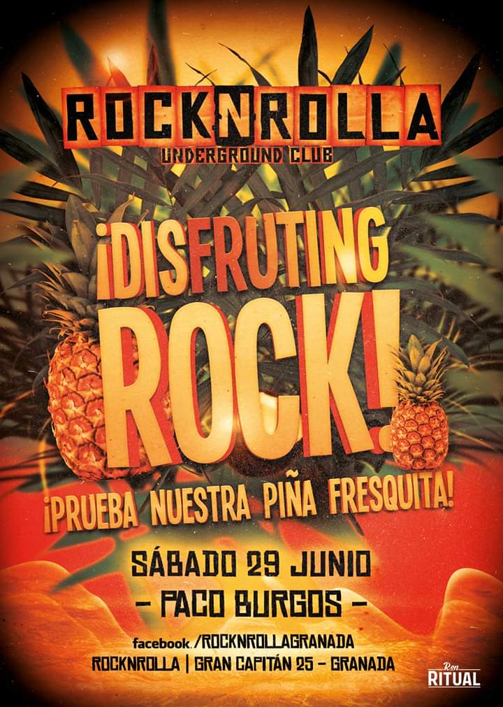 Esta noche en <a href="/rocknrollagr/">RockNRolla Underground Club</a> 02 H. #Sesiondj #rock #Granada #música