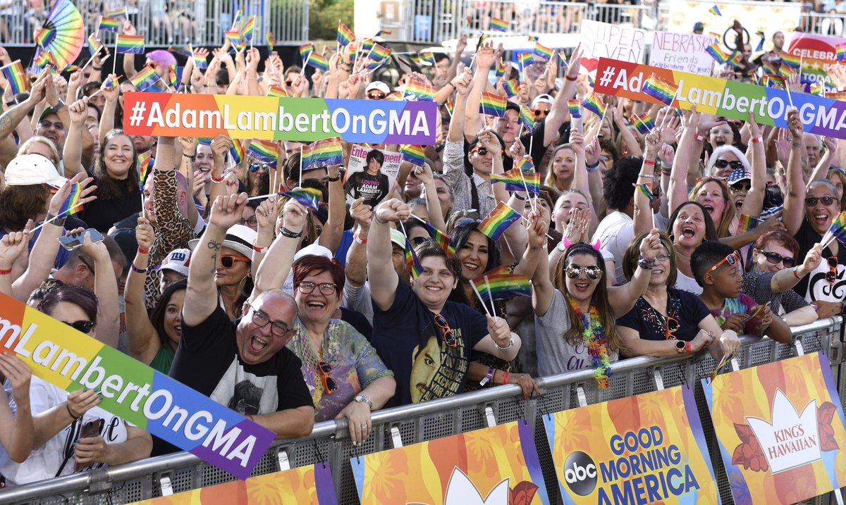 Had a great time performing on <a href="/GMA/">Good Morning America</a> yesterday- hopefully kicking off #worldpride2019 weekend with some vibes to get you in the spirit! Btw I had this suit custom made by the legendary Edward Sexton in London.

📸: Walt Disney Television/Paula Lobo