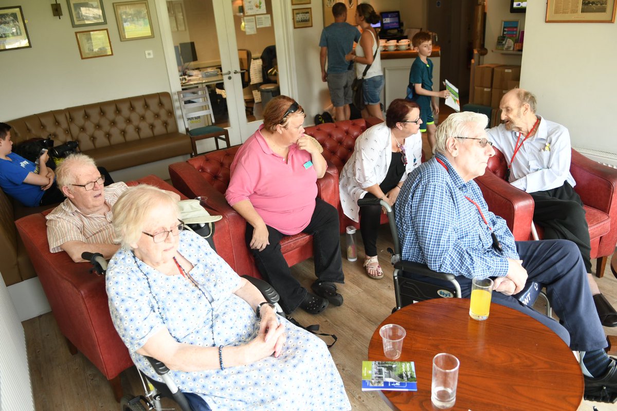 We welcomed residents from Ivybank care home today as part of an iniative with <a href="/aliveactivities/">Alive Activities</a>