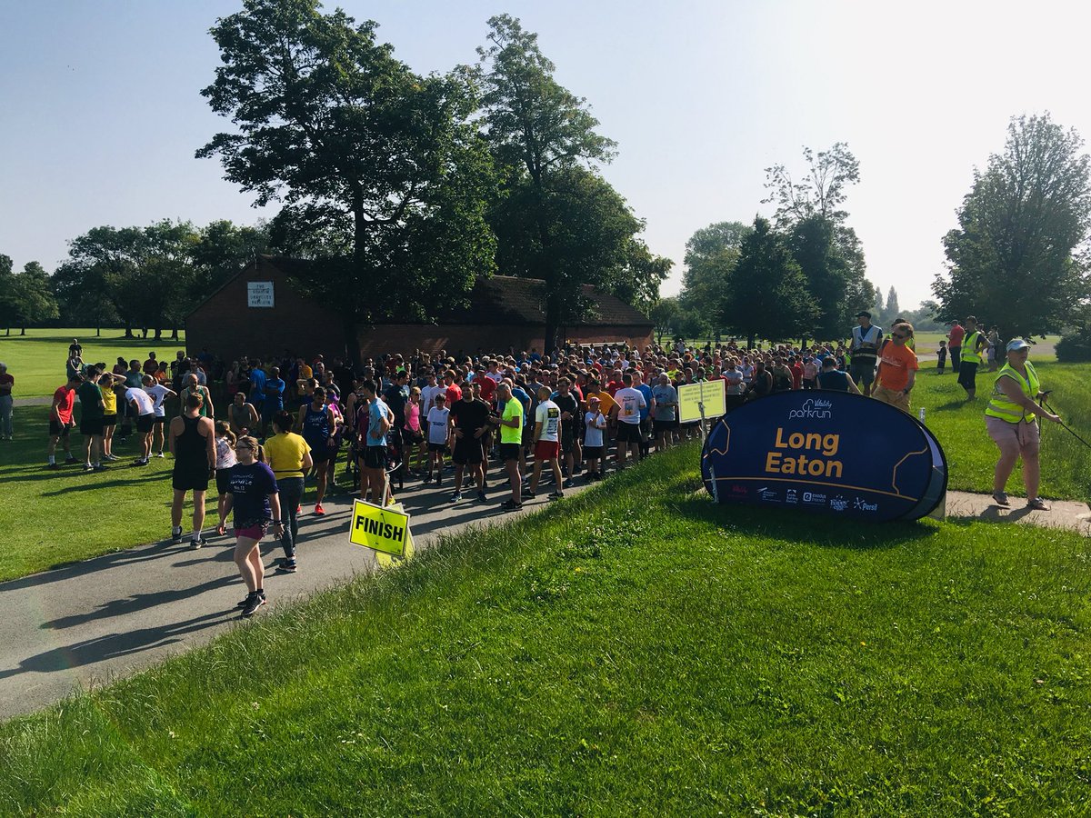 Mr_SC23's tweet photo. Thoroughly enjoyed our @SportsAspley team outing to Long Eaton @parkrunUK this morning. 
Been encouraging staff from all across @ArchwayBlog and @BluecoatAspley to get signed up and give it a go 🏃🏽‍♂️💯🔥🏆 https://t.co/mdfImFzezH