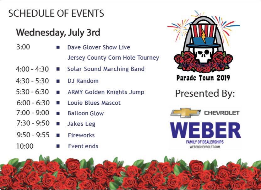 AmBirthdayParad's tweet photo. Mark your calendars for Wednesday, July 3 - ParadeTown 2019 at Kiener Plaza! Don't miss the party. Fun for the whole family! https://t.co/kiSlb6lX5Z https://t.co/1WJljE5WOK