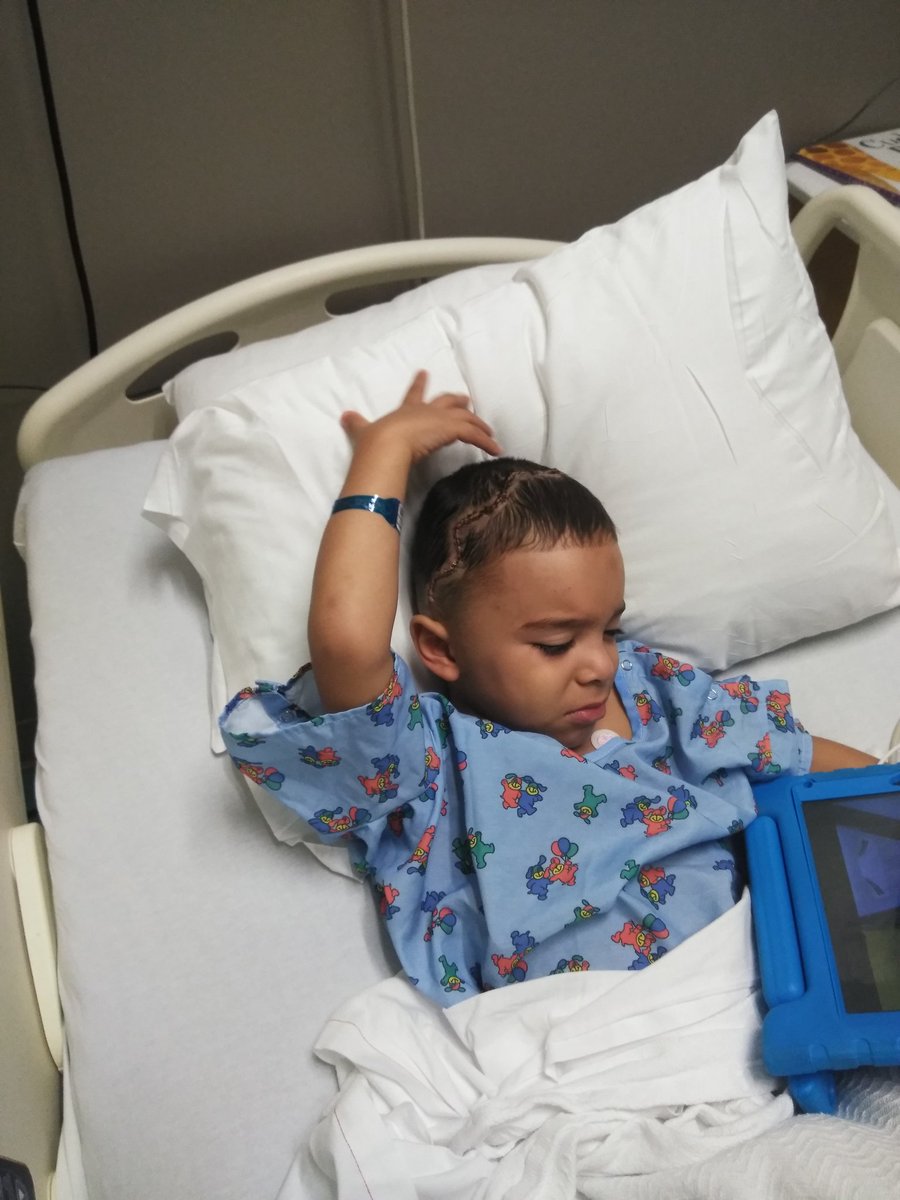 iammedia's tweet photo. Nephew from this to this about I guess 3 week ago now, but he's much better now. And is healing from surgery. https://t.co/iDWcmM854O