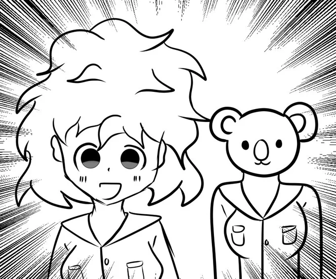 3minでコアラの森学園全員描けるかチャレンジ成功 