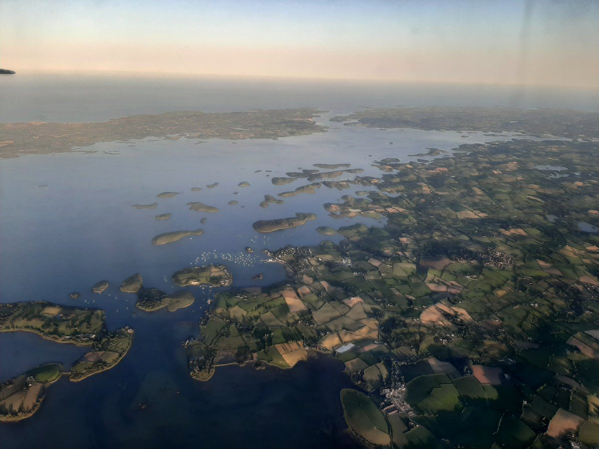 CW_Dingle's tweet photo. #flybe BE488 MAN approach to Belfast City, 27/06/19 https://t.co/G8J5ebfigl