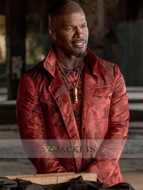 Yojacketstore's tweet photo. Jamie Foxx wore this Bats Red Jacket  in film Baby Driver. It is pure  fashion icon and must be your first  choice. Buy from Yo Jackets with  free shipping.
https://t.co/xkZIh9I3fy
#Jamiefoxx #Stylish #bats #jacket #celebrity #fashion #outfits #babydriver #sale #ootdStyle https://t.co/CQuUXAYYwg