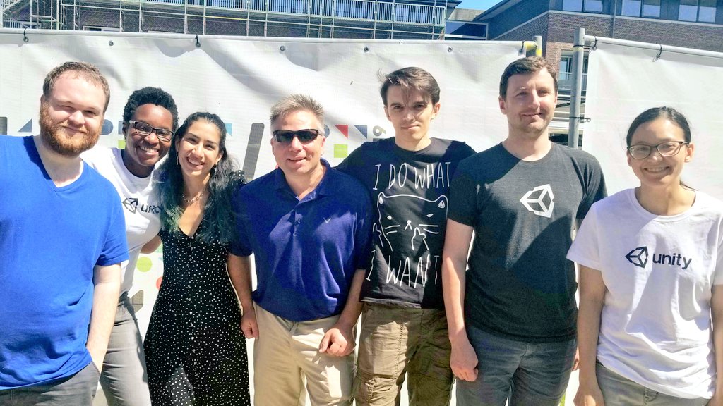 avashly's tweet photo. Nothing beats a great jam crew. So proud of what our team accomplished this week! #UnityHackweek https://t.co/V2qUJeTHFN
