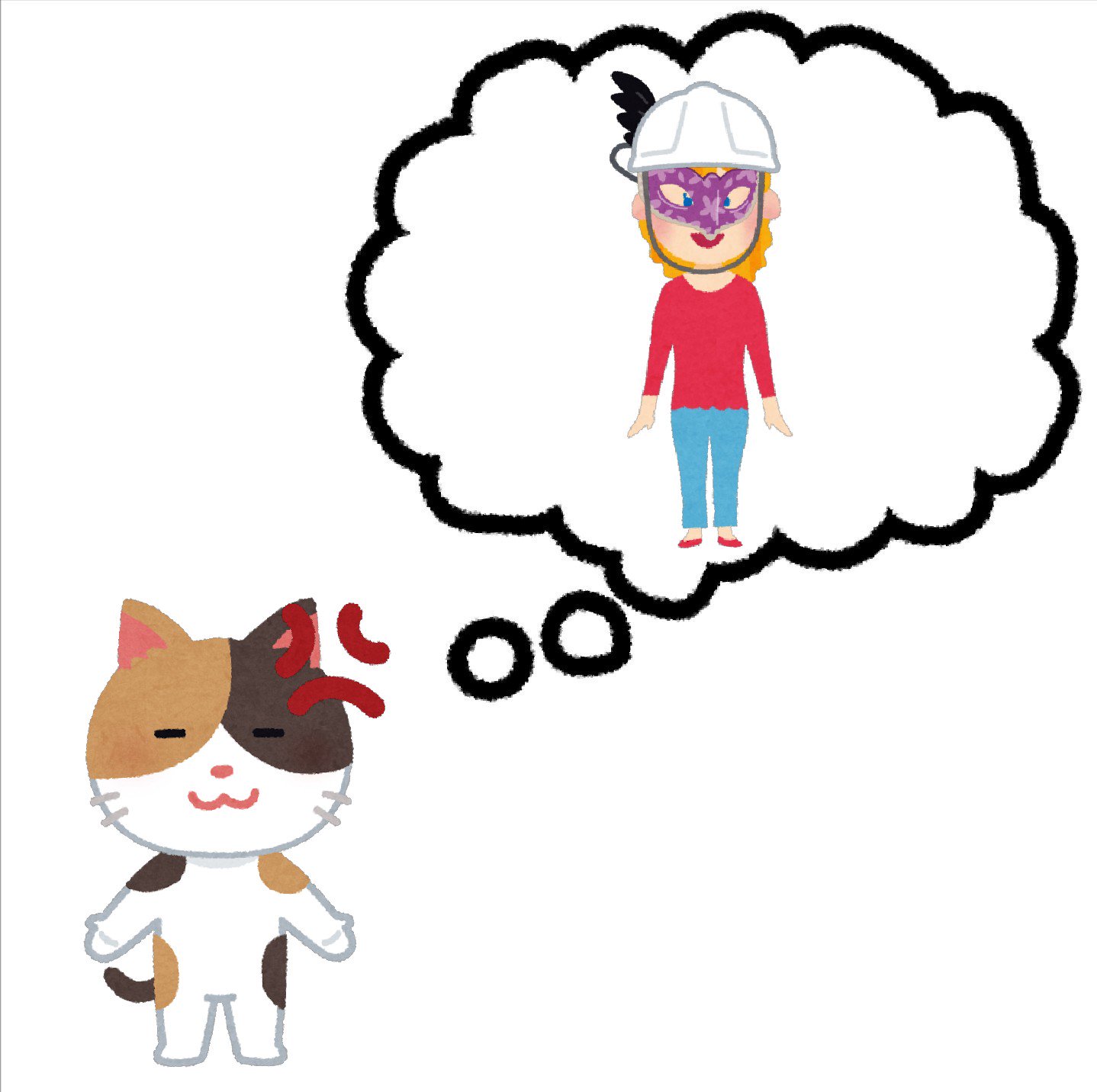 まいチクをいらすとやで再現 Al Twitter Dayukoume 再現難易度 使ったイラスト 枚 ふきだしのイラスト 白人女性のイラスト 仮面舞踏会のマスクのイラスト 男性作業員の表情のイラスト ヘルメット 猫のキャラクター 漫符のイラスト 怒った血管 まいにち