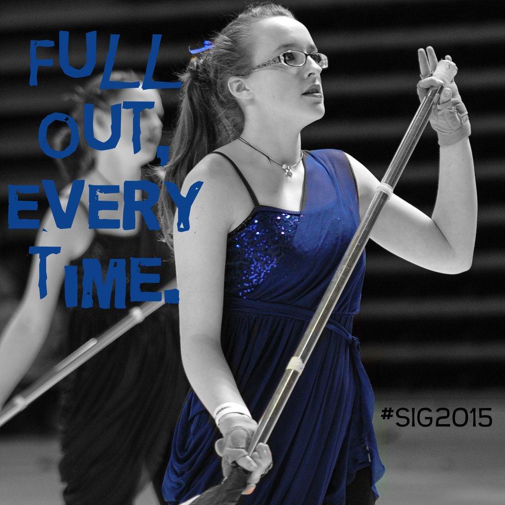 SpintronixGuard's tweet photo. This #longlivepositive is here to remind us that we are only going to get out of something what we put into it! The only thing we can truly control is our own selves and our own actions in and reactions to our lives. #SIG15 #SummerofSpin #Spintronix #winterguard #WGPO #MCCGA https://t.co/V0qOG4VLaq