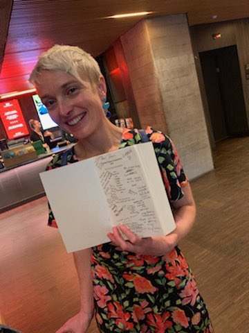 wiggedy's tweet image. Such an utter joy and privilege to watch @DimensionsDPA performing my @NTConnections play last night. Fantastic young actors. I got to meet them, they signed my copy of the plays for me and I may have had a tiny happy cry.