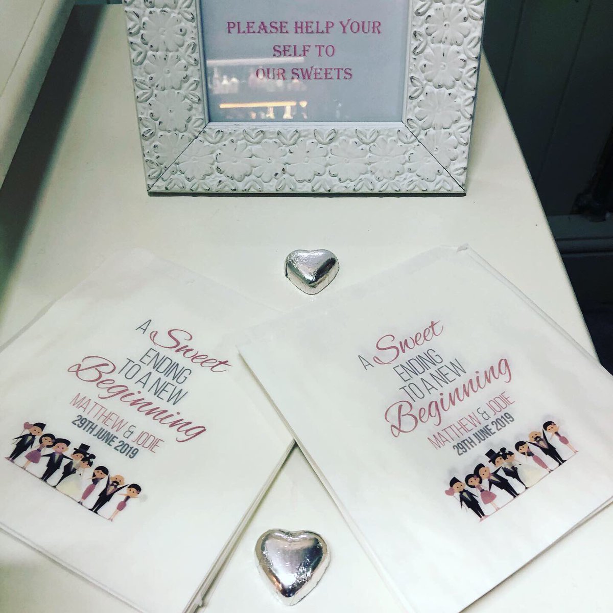 What a great sunny day to set up two #sweetcart at @OrangeryVenue &amp; <a href="/CoolingCastle/">Cooling Castle Barn</a> both #weddings had Pink themes #congratulations #bigday #summer