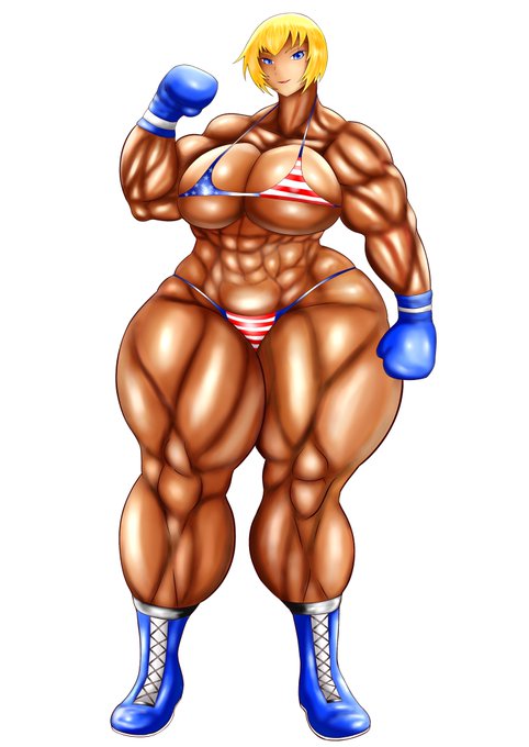 #肉の日 ムキムキ〜肉の日 ムキムキ〜女子ボクサー 