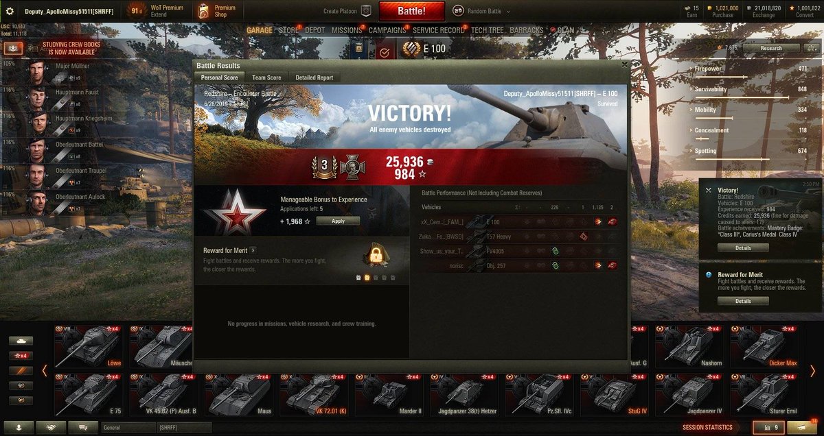 worldoftanks's tweet photo. Hallo Hallo Tankers, this week's #ShowdownSaturday is an easy one. SMM ApolloArtemis decided to start the #4thofJuly early &amp; gave an easy Base Xp to beat (652). This week prizes are gold, premium days, &amp; boosters. 

Viel Glück, Tankers!

#ImBadAndIKnowIt https://t.co/X4cnADs6ZD