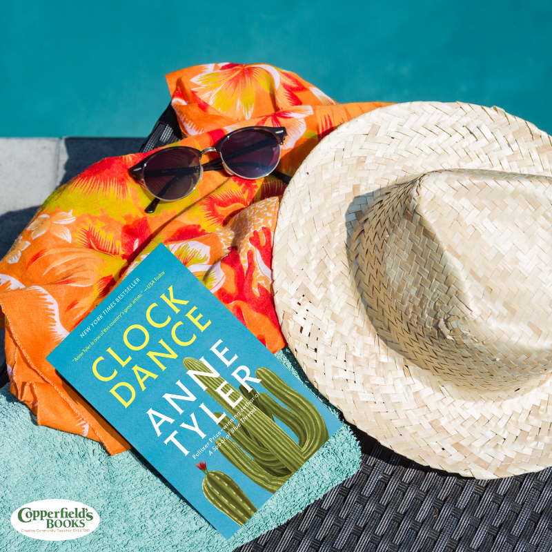Copperfields's tweet photo. What are you reading this weekend? #CopperfieldsBooks #summerreads #ClockDance #AnneTyler https://t.co/WYQzRXSJBa